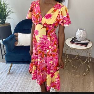 Colorful Floral Dress